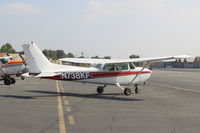 N738KF @ SZP - 1977 Cessna i72N SKYHAWK, Lycoming O-320-H2AD 160 Hp, taxi to Rwy 22 - by Doug Robertson