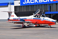 114050 @ KBOI - Parked on the north GA ramp. First Snowbird arrival for the upcoming airshow.