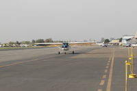 N704UT @ SZP - 1976 Cessna 150M, Continental O-200 100 Hp, taxi back - by Doug Robertson