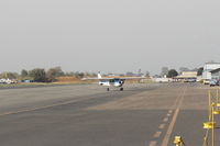 N704UT @ SZP - 1976 Cessna 150M, Continental O-200 100 Hp, taxi back off the active - by Doug Robertson