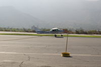 N704UT @ SZP - 1976 Cessna 150M, Continental O-200 100 Hp, takeoff roll Rwy 22 - by Doug Robertson