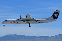 N452QX @ KBOI - Landing RWY 28R.