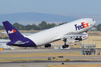 N675FE @ KBOI - Departing RWY 28R. - by Gerald Howard