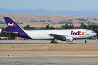 N675FE @ KBOI - Take off roll on RWY 28R. - by Gerald Howard