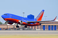 N943WN @ KBOI - Tale off from RWY 10L. - by Gerald Howard