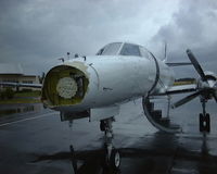 PH-RAX - The plane was hit by a massive hail storm above France carrying people back from the Formula 1 race in Monaco to Rotterdam. - by unknown