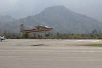N2999A @ SZP - 1953 Cessna 180, Continental O-470-A 225 Hp, on final for Rwy 22L grass - by Doug Robertson