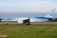 G-OOBB @ EGCC - TUI B752 thundering past. - by FerryPNL