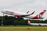 C-GHLV @ EGCC - Rouge B763 departing for Canada. - by FerryPNL