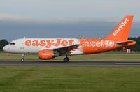 G-EZIO @ EGCC - Easyjet logo jet - by FerryPNL