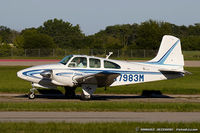 N7983M @ KOSH - Beech D95A Travel Air  C/N TD-671 , N7983M - by Dariusz Jezewski www.FotoDj.com