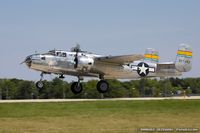 N27493 @ KOSH - North American B-25J Mitchell Miss Mitchell  C/N 44-29869, N27493