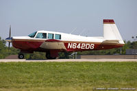 N642DG @ KOSH - Mooney M20F Executive  C/N 670158, N642DG