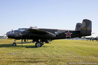 N747AF @ KOSH - North American B-25J Mitchell Russian Ta Get Ya!  C/N 108-33731, N747AF - by Dariusz Jezewski www.FotoDj.com