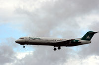 YR-FZA @ EKCH - YR-FZA landing rw 22R - by Erik Oxtorp