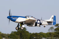 N5427V @ KOSH - North American F-51D Mustang Petie 2nd  C/N 44-72942, NL5427V