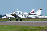 G-TAMS @ EGSH - Departing from Norwich. - by Graham Reeve