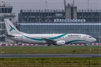 TC-TLD @ EDDR - Boeing 737-4Q8 - by Jerzy Maciaszek