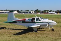 N911Y @ KOSH - Beech 95 - by Mark Pasqualino