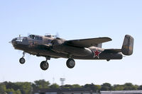 N747AF @ KOSH - North American B-25J Mitchell Russian Ta Get Ya!  C/N 108-33731, N747AF - by Dariusz Jezewski www.FotoDj.com