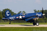 N72378 @ KOSH - Chance Vought F4U-4 Corsair  C/N 97388, NX72378 - by Dariusz Jezewski www.FotoDj.com