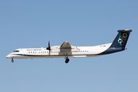 SX-OBE @ LMML - DHC-8 Dash8 SX-OBE Olympic Airways - by Raymond Zammit