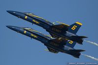 163444 @ KOSH - F/A-18C Hornet 163444  from Blue Angels Demo Team  NAS Pensacola, FL