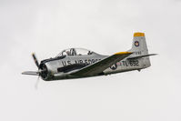 G-TROY @ X4EK - North American T-28A 17692/TL-692 (G-TROY) Groupe Fennec East Kirkby 5/8/17 - by Grahame Wills