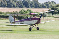 G-ACGZ @ EGTH - De Havilland DH60G-III Moth Major G-ACGZ Gathering of Moths Old Warden 30/7/17 - by Grahame Wills