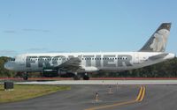 N206FR @ KPVD - Airbus A320