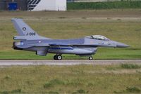 J-008 @ LFRJ - Fokker F-16AM Fighting Falcon, Taxiing to flight line, Landivisiau Naval Air Base (LFRJ) Tiger Meet 2017 - by Yves-Q