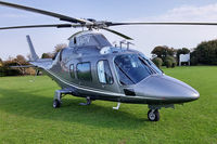 G-RXTV @ NONE - Augusta 109 (G-RXTV) at St. Margaret's at Cliffe, Dover, Kent, UK, on 16th October 2017. - by Paul Andrew