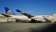 N128UA @ SFO - SFO 2017. - by Clayton Eddy