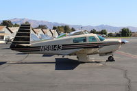 N58143 @ SZP - 1985 Mooney M20J 201, Lycoming IO-360-A&C 200 Hp, on transient ramp - by Doug Robertson