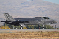 15-5133 @ KBOI - Starting take off roll on RWY 10R. 4th Fighter Sq., 388th Fighter Wing, Hill AFB, Utah. 
