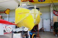 F-ZBBE - Canadair CL-215, Airframe nose under restoration at Historic Seaplane Museum at Biscarrosse - by Yves-Q