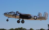 N5833B @ KOSH - North American B-25J - by Mark Pasqualino