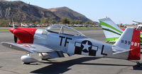 N999BT @ SZP - 2002 Travis VAN's RV-4, Lycoming O-360-A1D 180 Hp, a stunning aircraft on transient ramp - by Doug Robertson