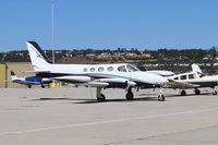 N28RG @ CMA - 1977 Cessna 340A, two Continental TSIO-520-NB 310 Hp each, pressurized, 6 seats - by Doug Robertson