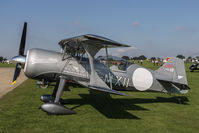 G-MXII @ EGBK - Pitts Model 12 G-MXII Light Aircraft Association Rally 2017