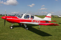 G-AZEY @ EGBK - Beagle B121 Pup 2 G-AZEY Light Aircraft Association Rally 2017