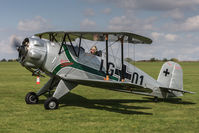 G-CIJV @ EGBK - CASA 1-133 Jungmeister LG01 (G-CIJV) Light Aircraft Association Rally 2017 - by Grahame Wills