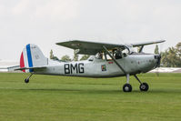 G-JDOG @ EGBK - Cessna L-19E Bird Dog 24541/BMG (G-JDOG) BC Arrow Ltd Light Aircraft Association Rally 2017 - by Grahame Wills