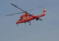 N699RH @ O69 - Rainier Heli-Lift (Kirkland, WA) 1994 Kaman K-1200 K-MAX returning to Petaluma Municipal Airport, CA temporary home base from making water drops on the devastating October 2017 Northern California wildfires