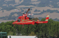 N699RH @ O69 - Rainier Heli-Lift (Kirkland, WA) 1994 Kaman K-1200 K-MAX returning to Petaluma Municipal Airport, CA temporary home base from making water drops on the devastating October 2017 Northern California wildfires - by Steve Nation