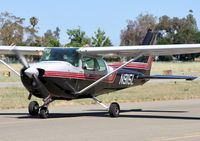 N915L @ KRHV - Locally-based 1976 Cessna 172M taxing out for departure at Reid Hillview Airport, San Jose, CA. - by Chris Leipelt