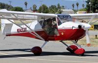 N143JH @ KRHV - Locally-based 2006 Eurofox LSA taxing in at Reid Hillview Airport, San Jose, CA. - by Chris Leipelt