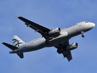 SX-DGV @ LFBD - Aegean Airlines A3418 from Heraklion (HER) landing runway 23 - by JC Ravon - FRENCHSKY