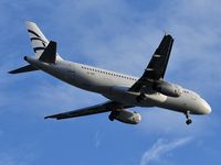 SX-DGV @ LFBD - Aegean Airlines A3418 from Heraklion (HER) landing runway 23 - by JC Ravon - FRENCHSKY