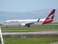 VH-XZE @ NZAA - long range shot as it holds for take off - by magnaman